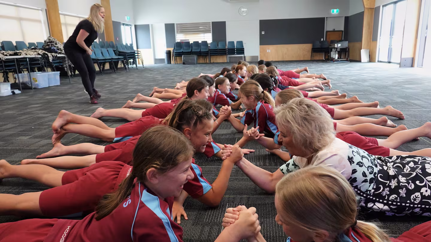 Labour Tukituki MP Anna Lorck gives self-defence training a go